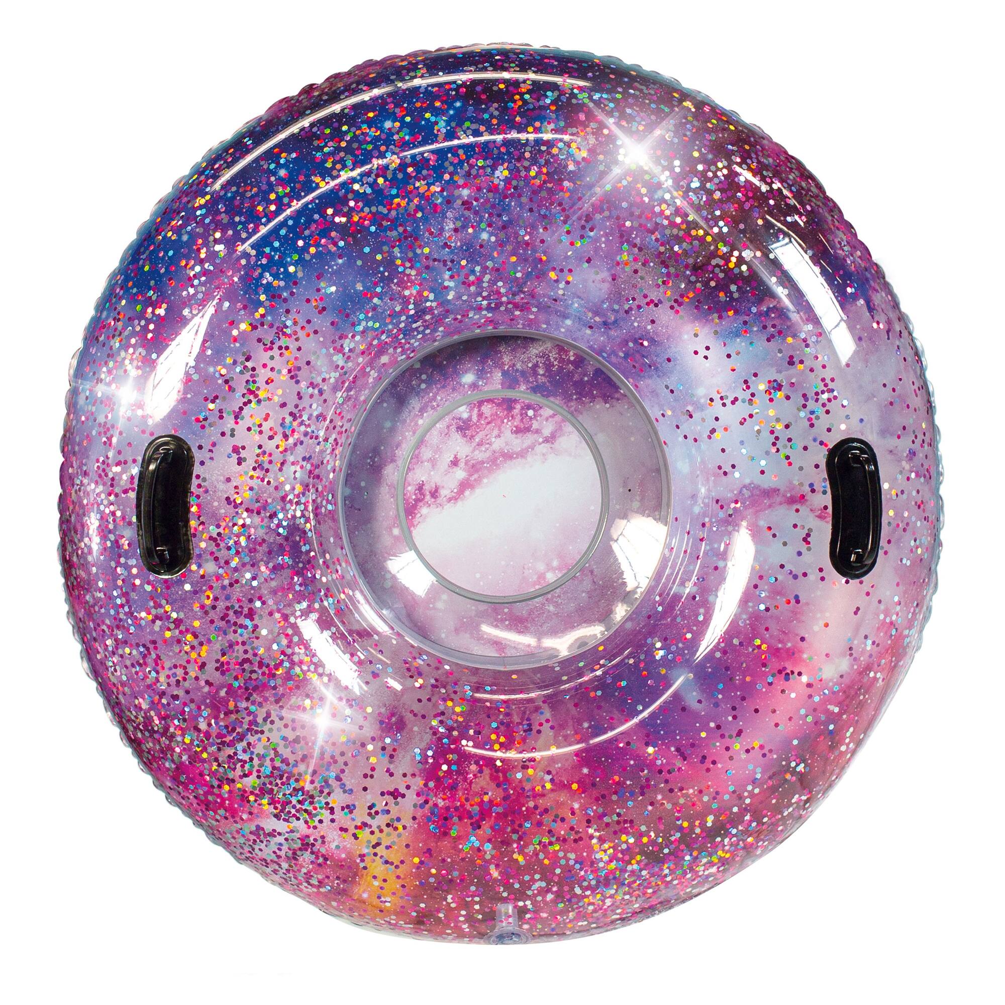 SnowCandy 48" Pink Deep Space Galaxy Glitter Snow Tube